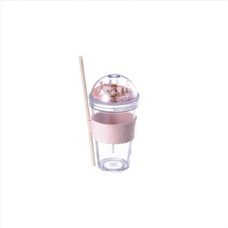 2018 Starbucks Korea Autumn Bearista Figure Coldcup 473ml