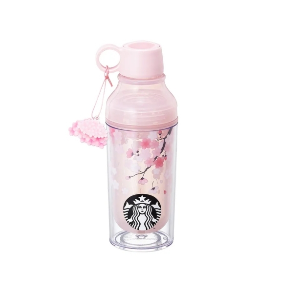 2019 Starbucks Korea Cherry Blossom LED Lena Water Bottle 473ml