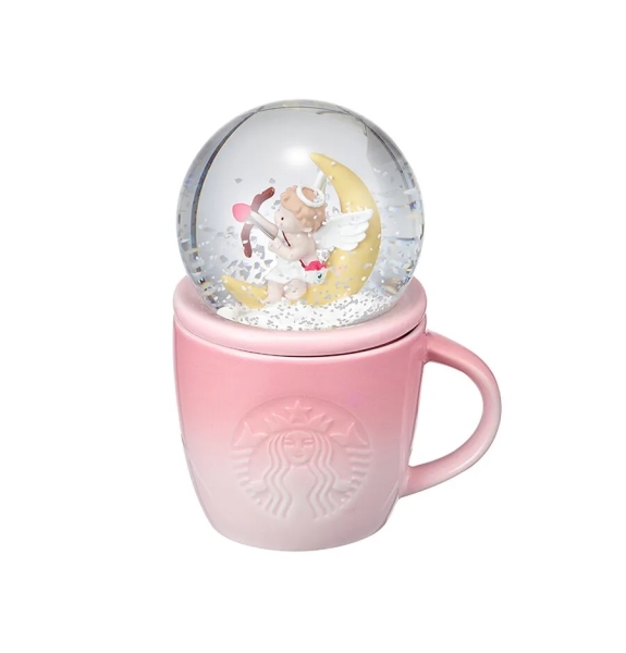 2021 Starbucks Korea Cupid Water Globe Demi Mug 89ml