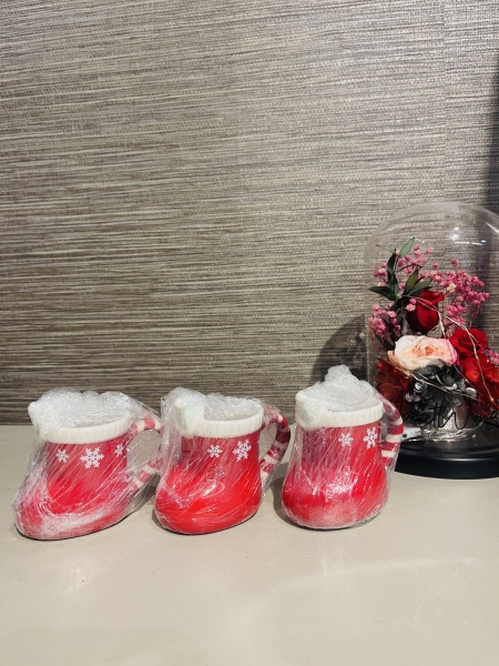 2016 Starbucks Korea Christmas Demi Mug Set