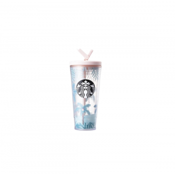 2018 Starbucks Korea Summer Palm Tree Pia Coldcup 591ml