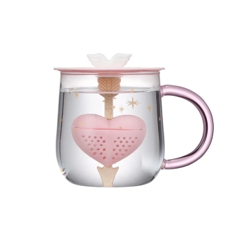 2021 Starbucks Korea Color Changing Tea Infuser Glass 414ml