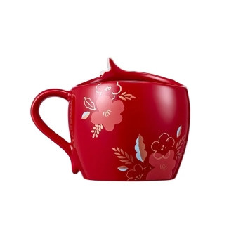 2021 Starbucks Korea New Year Cow Red Mug 355ml